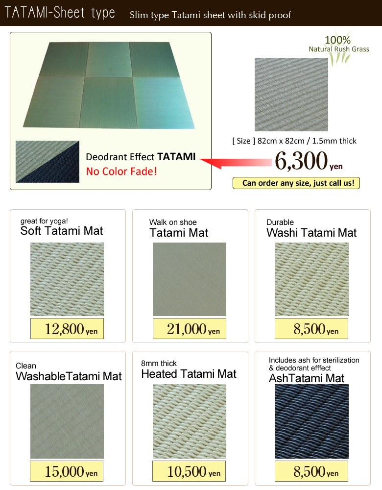 TATAMI-sheet